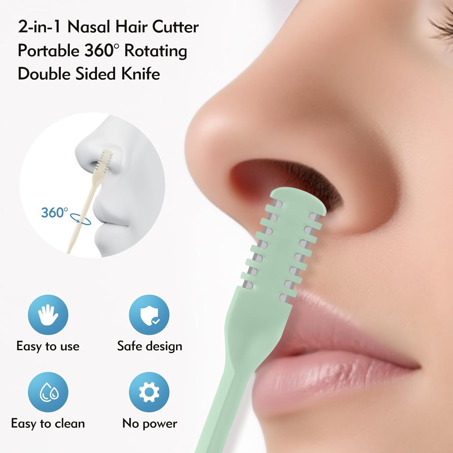 5/20/50 Peças Cortador Nasal 2 - Nose Trimmer avaliação e preço