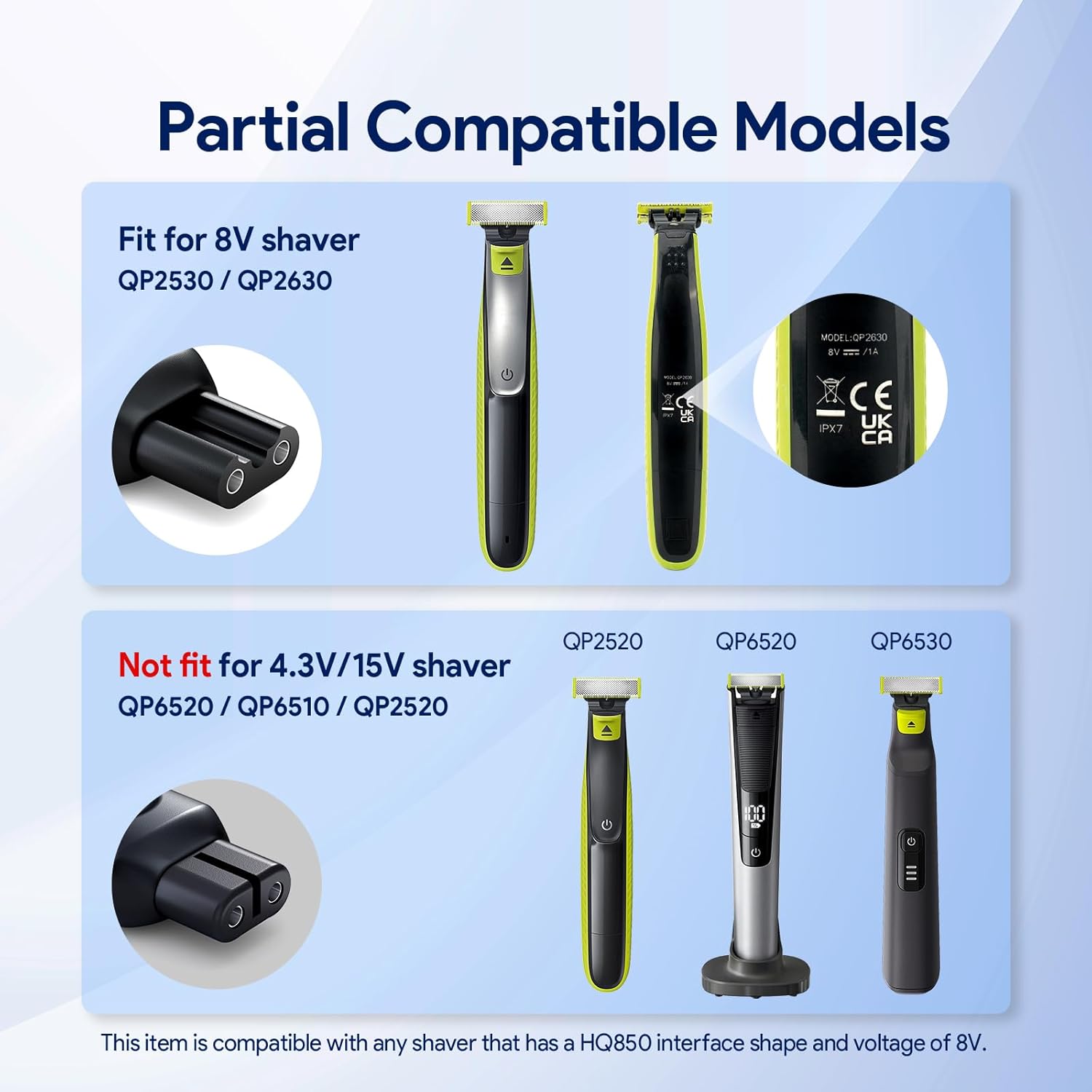 Adaptador de Carregamento Tipo - Electric Razor avaliação e preço