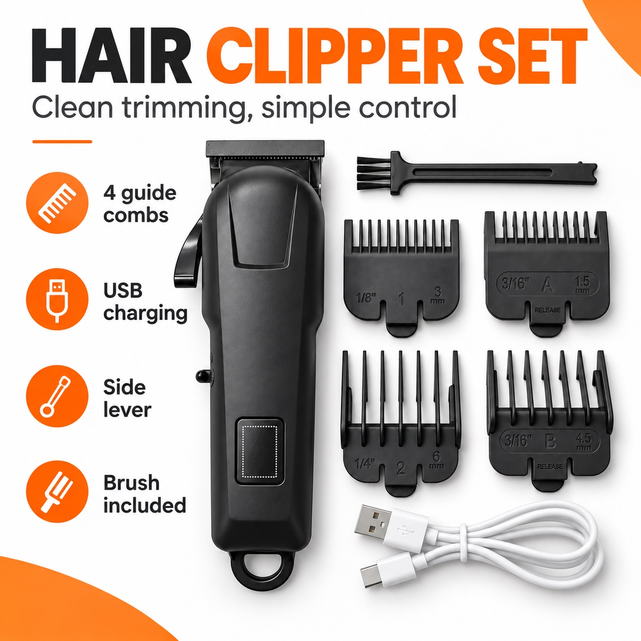 Conjunto de máquina de cortar  - Grooming Kit avaliação e preço